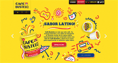 Desktop Screenshot of cafebustelo.com